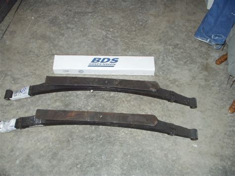 Upgrading Replacing Rear Leaf Springs