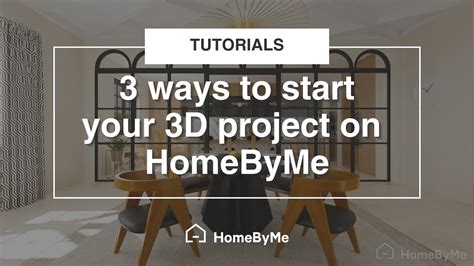 3 Ways To Start A Project And Create Your 3D Plans Tutorials