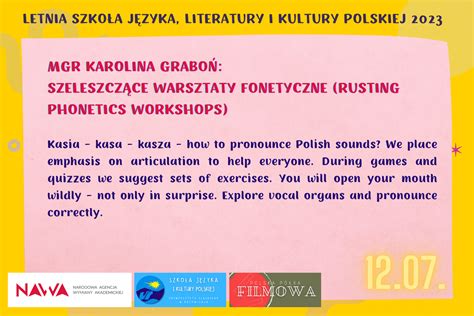 Szkoła Języka i Kultury Polskiej Uniwersytet Śląski 30