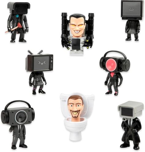 Nuovo Offical Skibidi Toilet Mistero Figura Collezione Serie Da