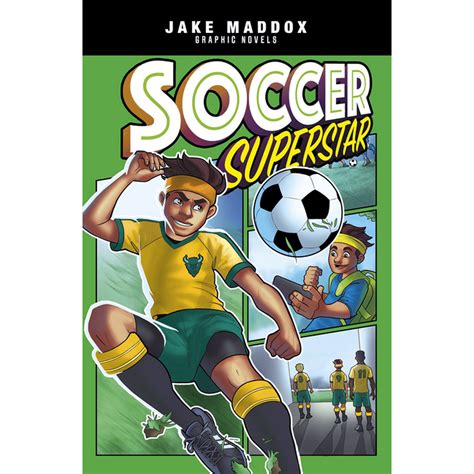 Jake Maddox Graphic Novels Soccer Superstar Hardcover