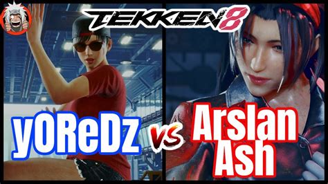 T Yoredz Xiaoyu Vs Arslan Ash Jun Tekken Youtube