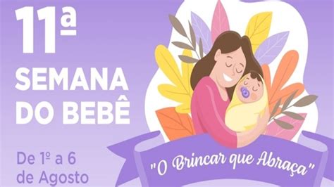 O Brincar que Abraça é tema da 11ª Semana do Bebê de Louveira