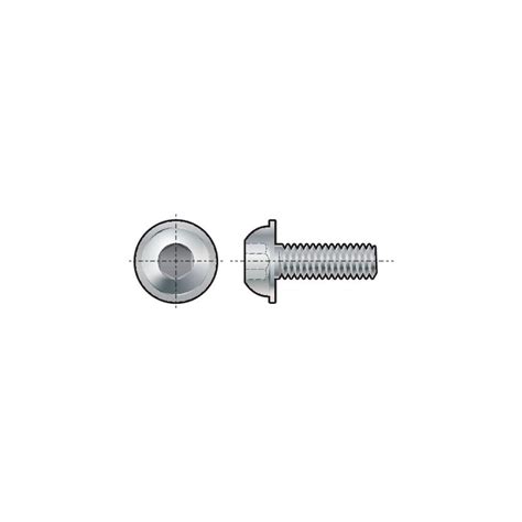 Qualfast M6X16 Skt Button Head Screw Flanged BZP GR 10 9 You Get 25