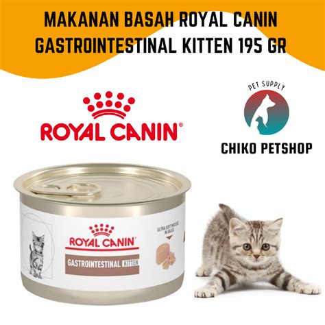 Jual Royal Canin Gastrointestinal Kitten Wetfood Kaleng Gr Shopee