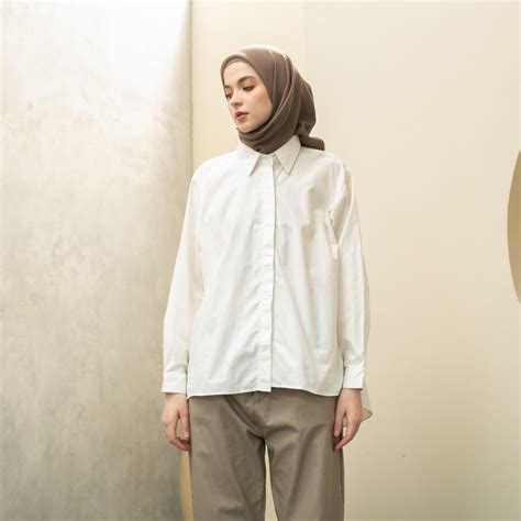 Jual Luma Dawa Hania Oversized Shirt PILIH WARNA Kemeja Oversized