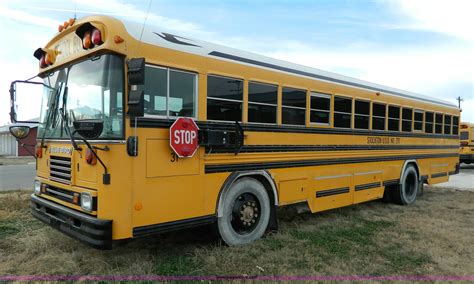 1997 Blue Bird 44 Passenger School Bus In Stockton Ks Item G7656