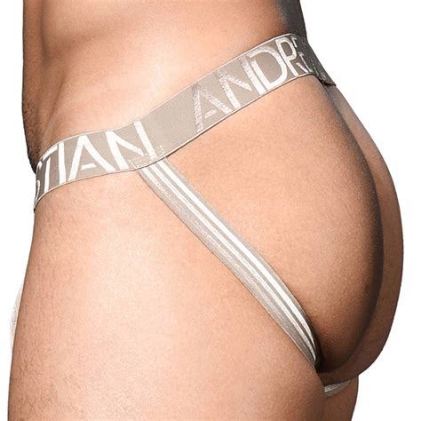 Andrew Christian Jock Strap Almost Naked Sensual Rib Bronze Inderwear
