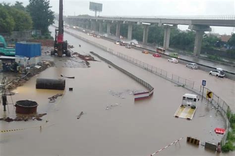 Kcic Bantah Kereta Cepat Penyebab Banjir Di Tol Cikampek