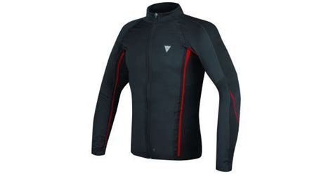 Dainese D Core No Wind Thermo Tee Ls Black Red