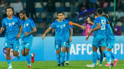 India Vs China Asian Games 2023 How To Watch The Thrilling Football Clash Live On Tv And