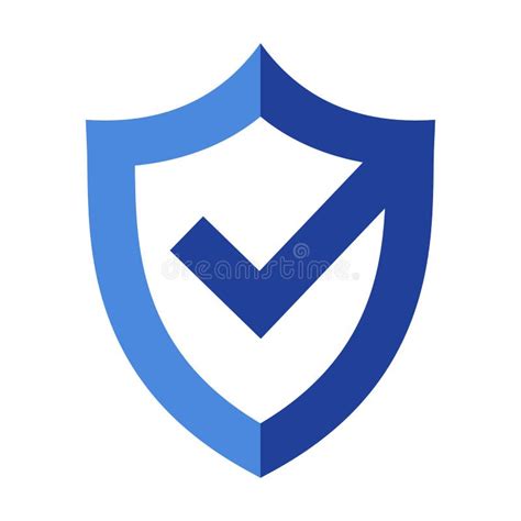 Protection Security Or Safe Icon Shield Check Mark Vector