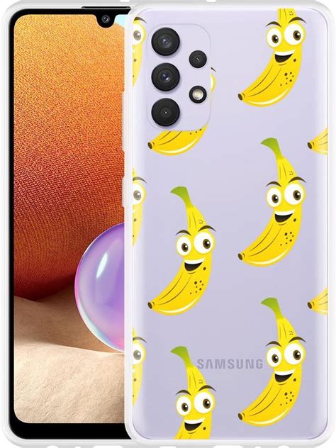 Samsung Galaxy A32 4G Hoesje Happy Banaan Designed By Cazy Bol