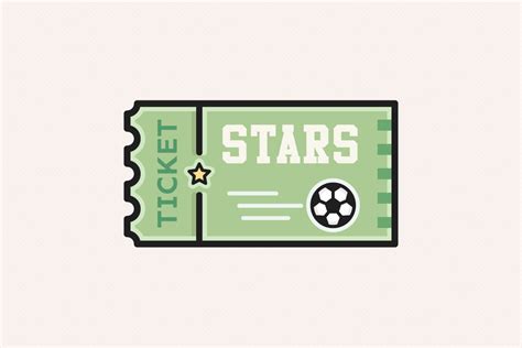 Soccer - Football Ticket Graphic by sargatal · Creative Fabrica