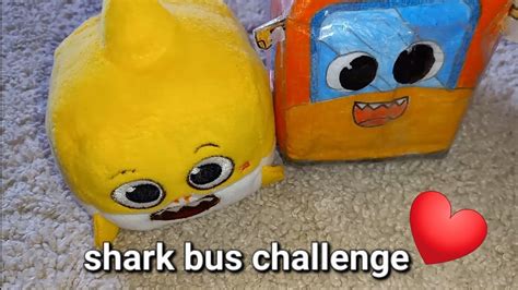 Shark Bus Challenge Singing Along To The Shark Bus Song Kristel And