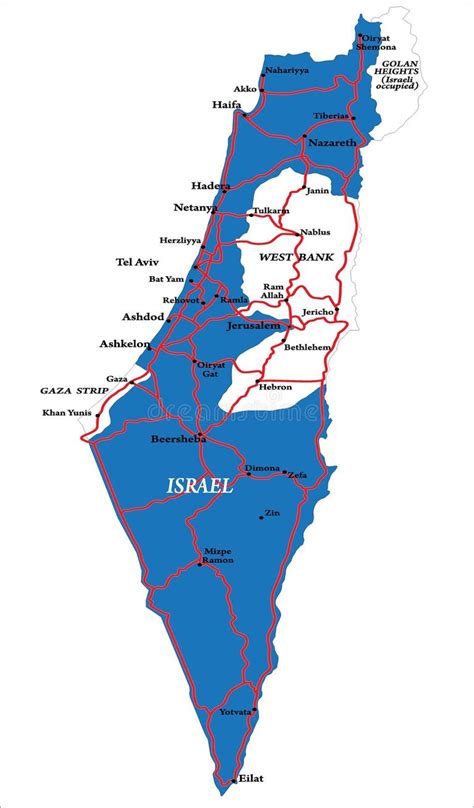 Haifa Map Stock Illustrations 280 Haifa Map Stock Illustrations