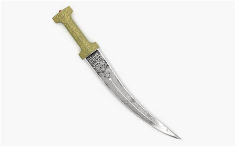 Persian Dagger Model Turbosquid 1262021