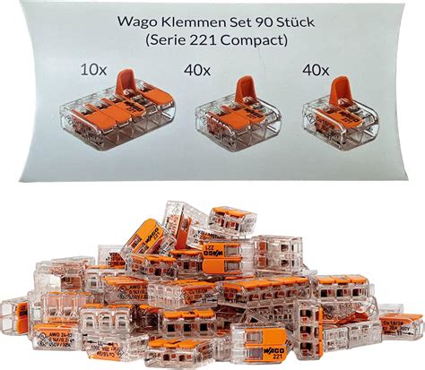 Wago Klemmen Set St Ck Serie Compact Und Polig