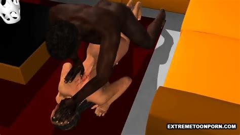 Sexy 3D Zombie Babe Gets Fucked Hard By An Ebony Stud Sexy Ebony