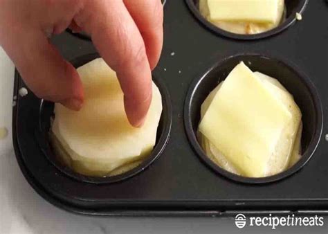 Mini Potato Gratin Stacks Recipe