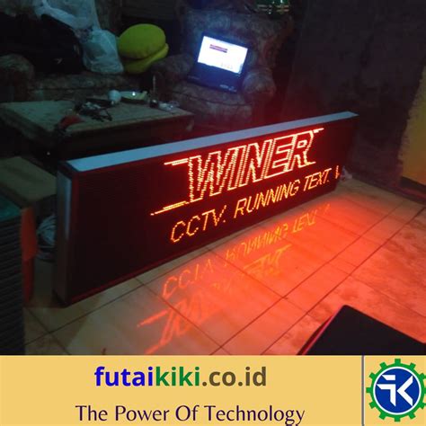 Jual Lampu Running Text Ukuran Module 16 X 32 Cm Warna Merah Shopee