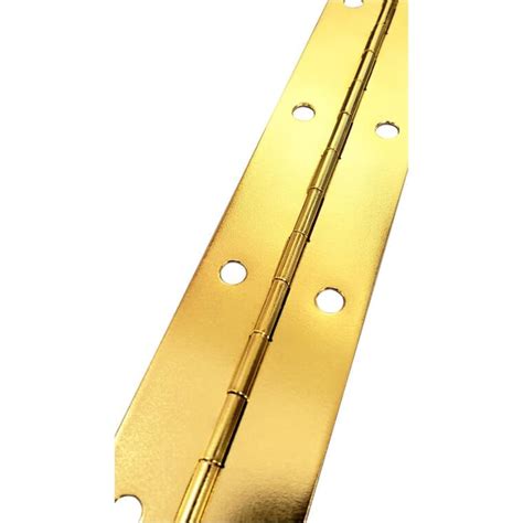 1 1 4 X 72 Brass Piano Hinge Home Hardware