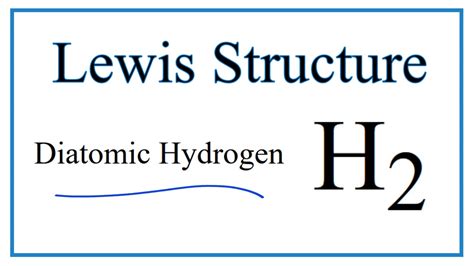 Lewis Dot Diagram For Hydrogen