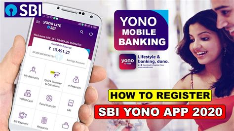 How To Use Sbi Yono App Register Sbi Yono App Sbi Mobile Banking