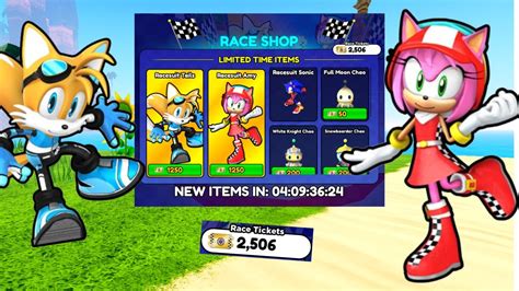 Finally Buying Racesuit Amy Racesuit Tails Sonic Speed Simulator