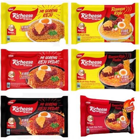 Jual Richeese Mie Instant Mie Goreng Keju All Variant Shopee Indonesia