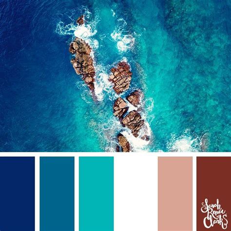 25 Color Palettes Inspired By Ocean Life And Pantone Living Coral