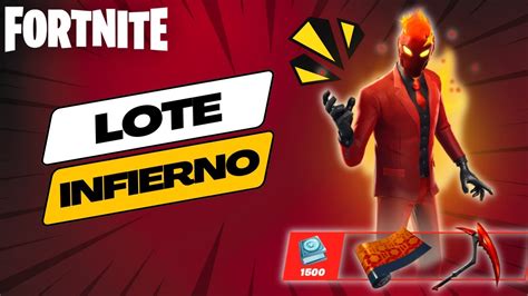 Fortnite Inferno S Quest Pack Pavos Conjunto Infierno Skin Pico