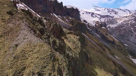 Rocky Mountains Covered with Green Vegetation, Stock Video - Envato ...