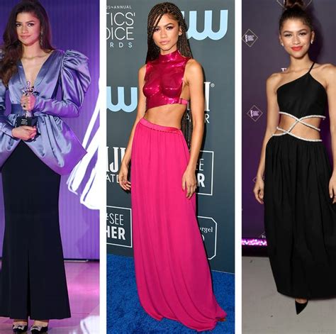 Zendayas Best Outfits Ever Zendayas Fashion Evolution