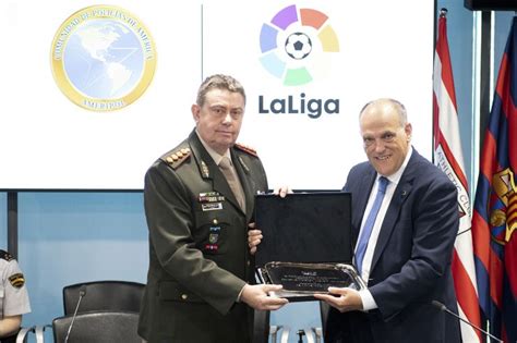 Laliga Y Ameripol Firman Un Acuerdo De Colaboraci N Para Combatir La