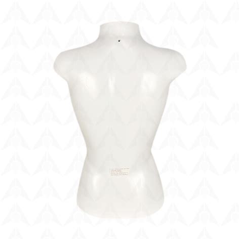 Manequim Plastico Masculino Busto Branco Guia Da Loja