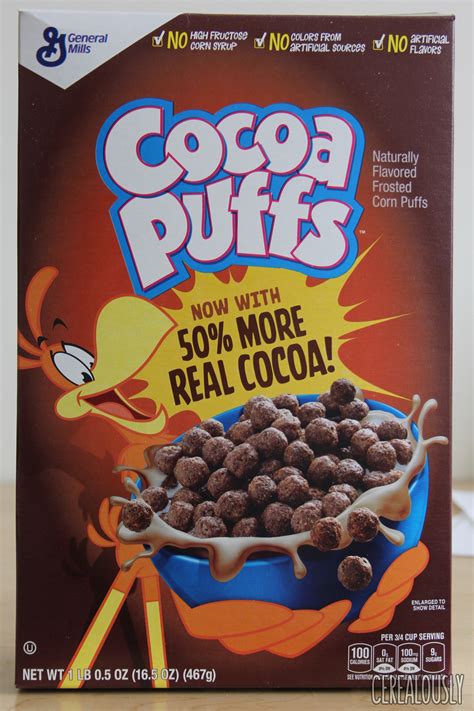 Review: Cocoa Puffs (Now With 50% More Real Cocoa)