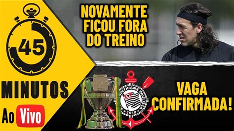 CÁSSIO FICA DE FORA DO SEGUNDO TREINO DO CORINTHIANS NA SEMANA VAGA