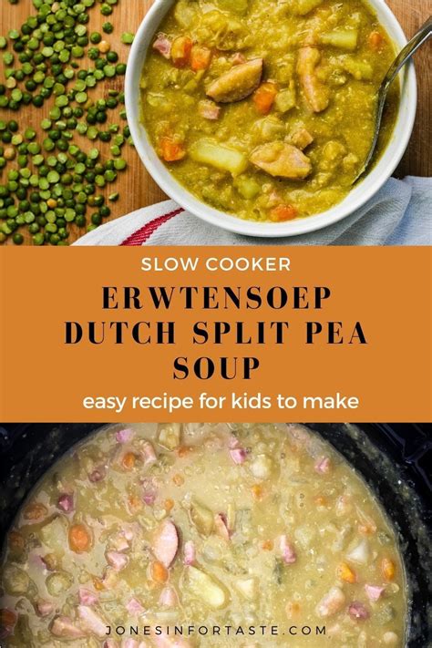 Slow Cooker Erwtensoep Dutch Split Pea Soup Artofit