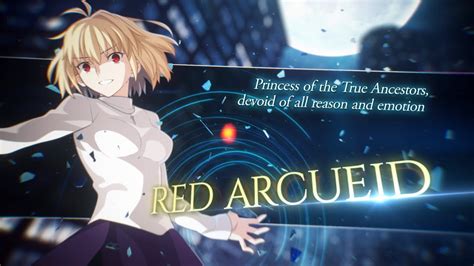 Melty Blood Type Lumina Red Arcueid Trailer Nintendo Switch News