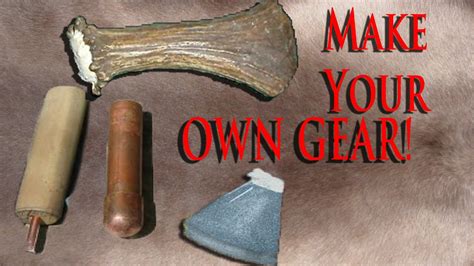 How To Make Your Own Flint Knapping Gear Tool Kit Youtube