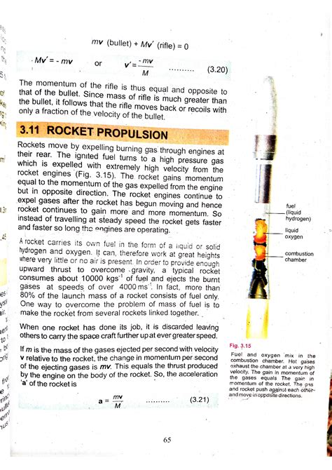 SOLUTION: Physics rocket propulsion - Studypool