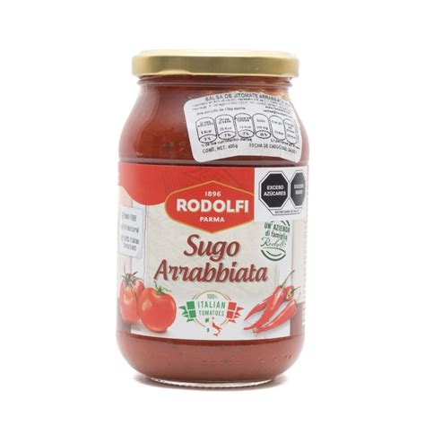 Salsa Rodolfi De Tomate Arrabiata Sabor A Italia Mx