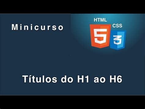 Descrição Curso HTML e CSS