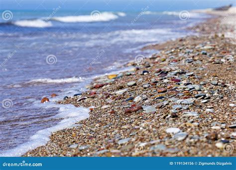 Beautiful Colorful Rocks On Beach Stock Photo Image Of Rocks Water