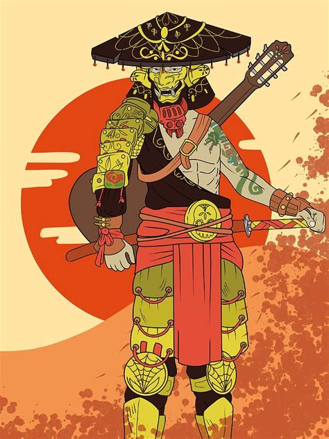 Mariachi Samurai 3.0 Digital Art by Master Lip | Fine Art America