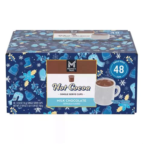 Shelf Member S Mark Hot Cocoa Drink Mix Milk Hot Chocolate Ct K Cups Picclick Uk