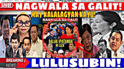 NAGWALA SA GALIT KAY LIZA MARCOS PLANONG PANGGIGIPIT YouTube