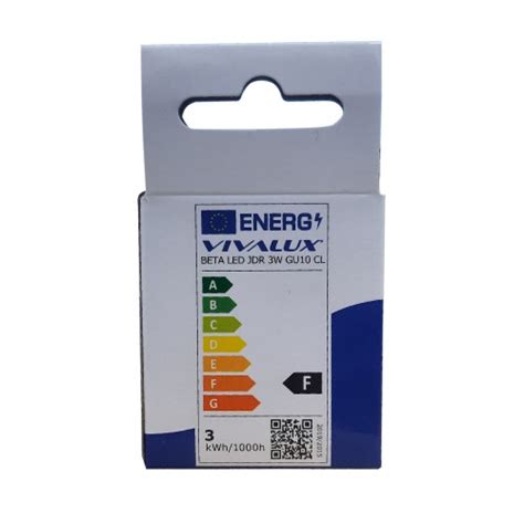 LED крушка GU10 3W студена светлина