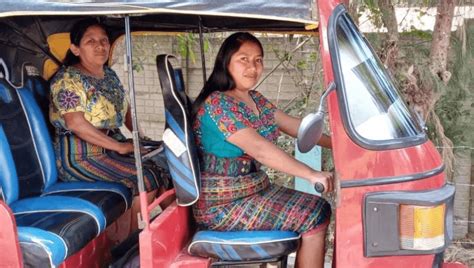 Mariela Mendoza La Mujer De Solol Que Maneja Mototaxi Para Ayudar A